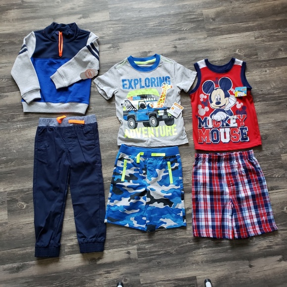 New Boys 4T Matching Sets bundle - Picture 2 of 3